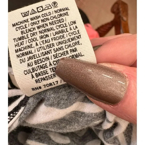 Victoria's Secret PINK Women's Tribal Aztec Print Bodycon Mini Dress M Black - Picture 4 of 10